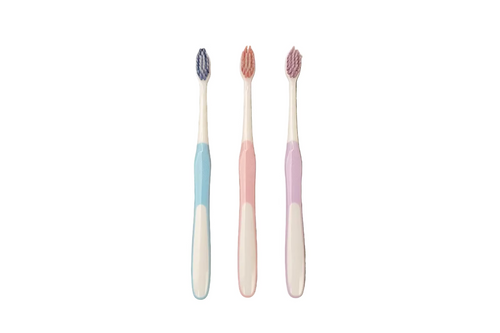 Bright Wave Compact Head Japanese Toothbrush 3pcs $4.99
