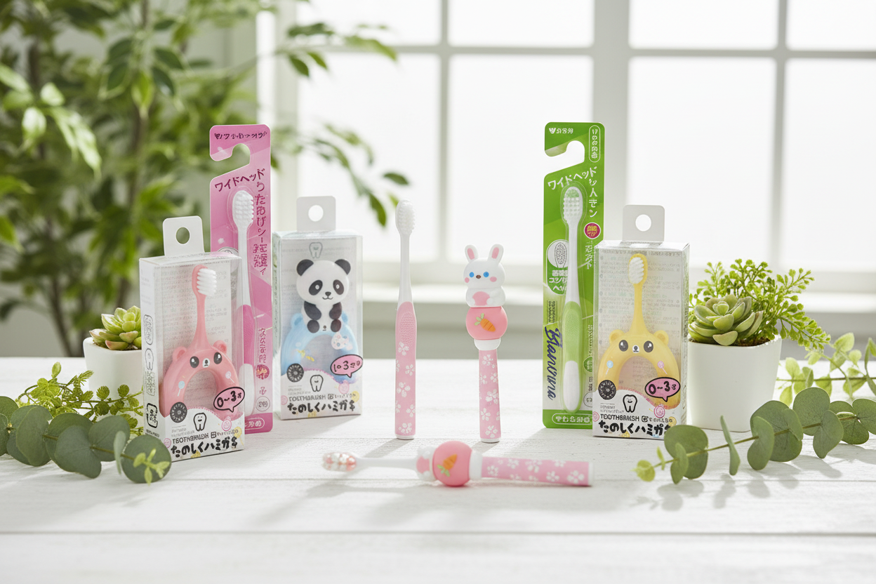 Eco-friendly toothbrush collection